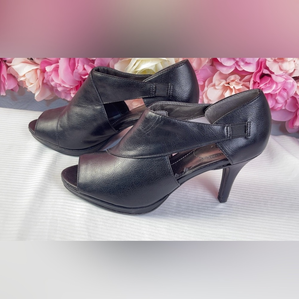 Lifestride Women’s Viga Pump Black Heels Sz 8